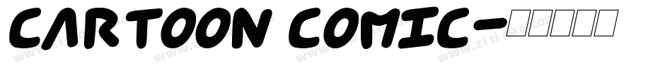Cartoon Comic字体转换